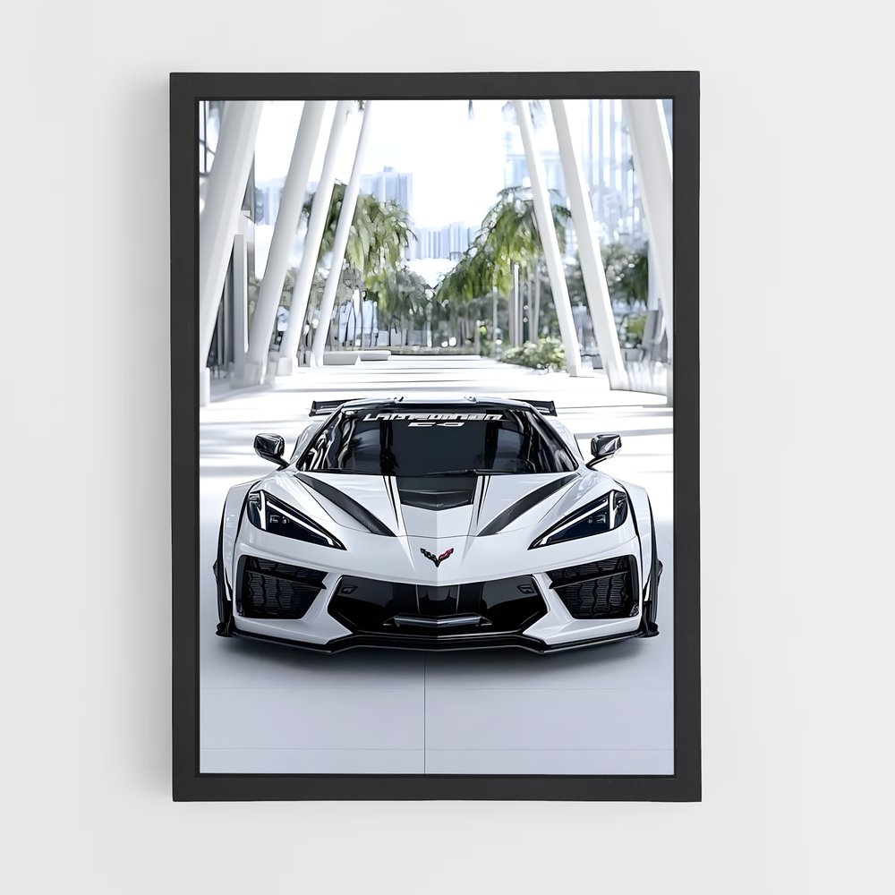 Poster Corvette Elite – affiche Chevrolet (vue 2)